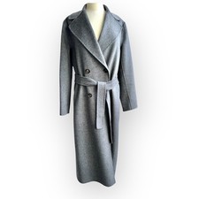 Manteau en laine léger long