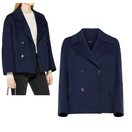 Maxmara veste laine cape - veste, en